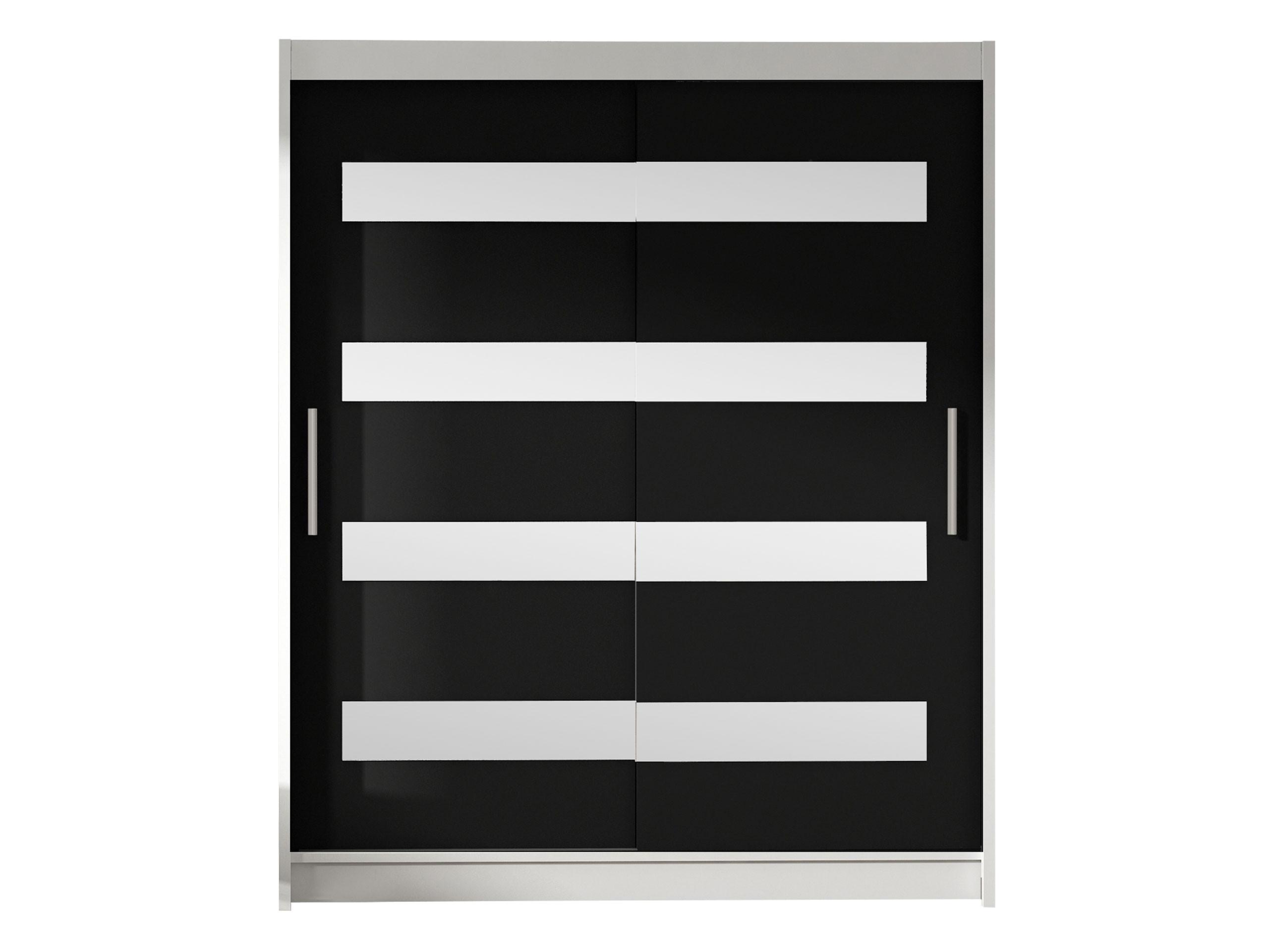 SCHWEBETÜRENSCHRANK Westa XIII - Klar/Silberfarben, Holzwerkstoff/Metall (150/200/58cm) - MIRJAN24