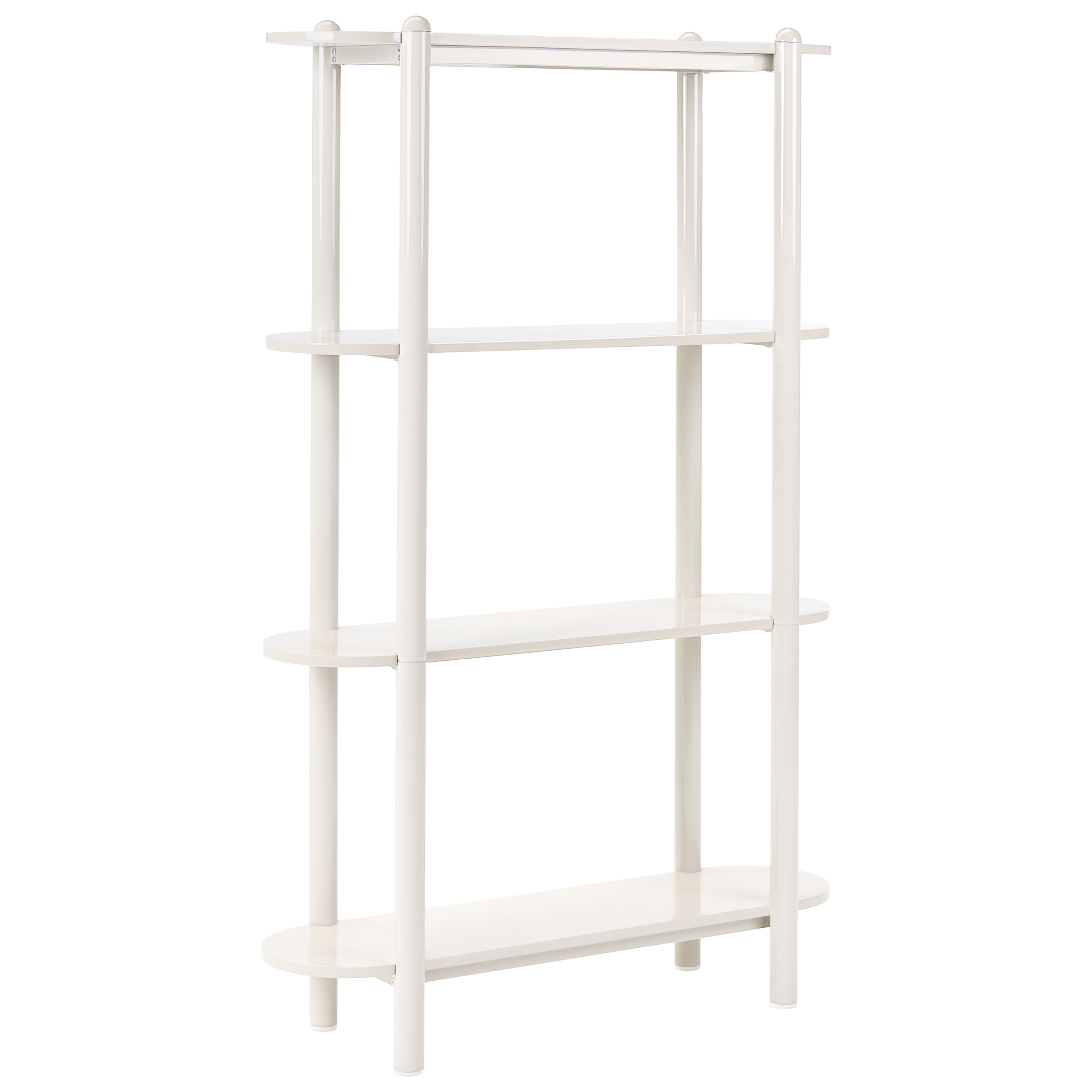 BÜCHERREGAL mit 3 Ebenen 170 cm Beige Granity - Beige, Holzwerkstoff (110/170/30cm) - Beliani