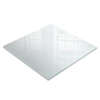 TISCHPLATTE 50x50 cm milchglas - Transparent, Glas (50/50/0.4cm) - TULUP
