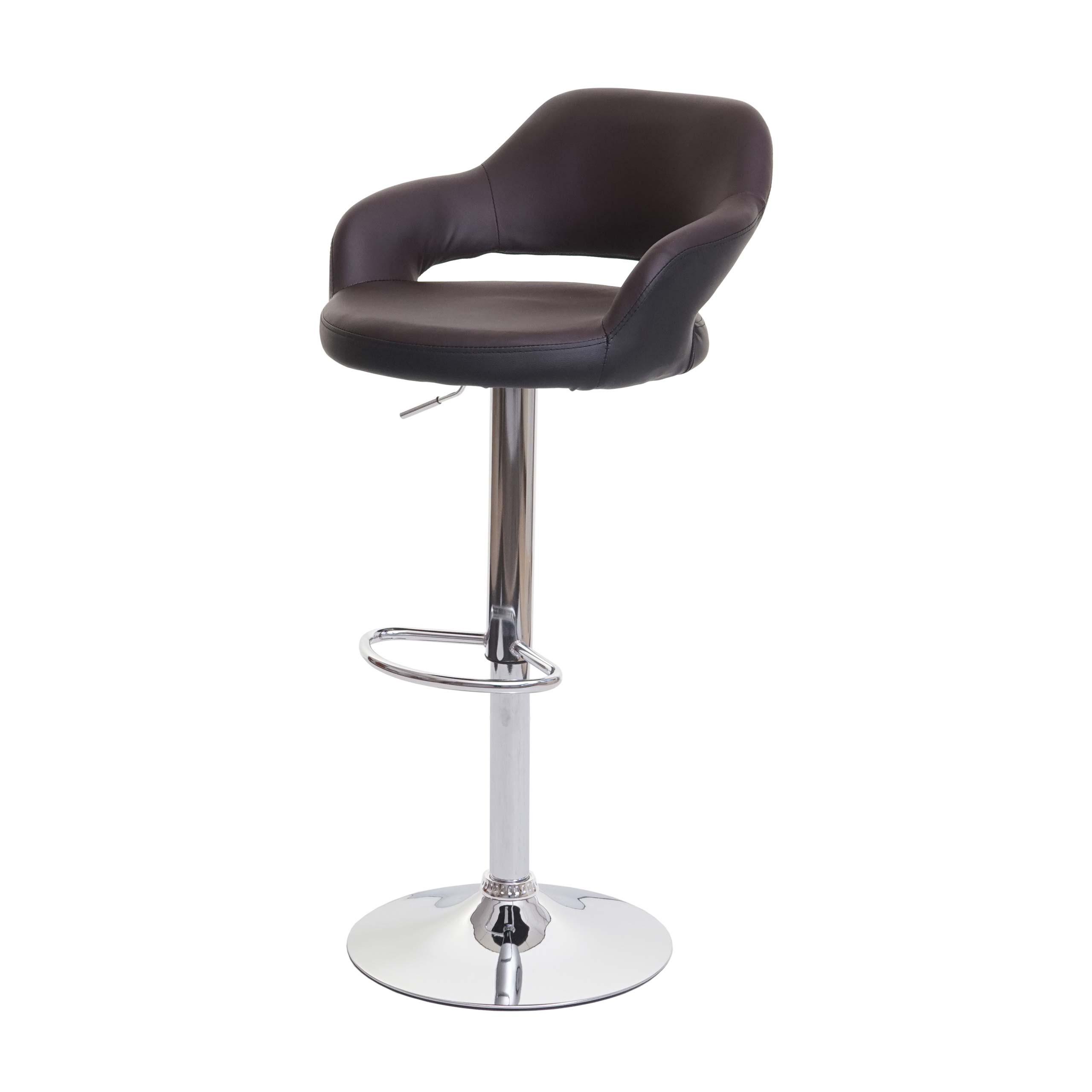 BARHOCKER Braun, Schwarz - Schwarz/Braun, Textil (51/105/55cm) - MCW