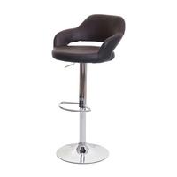 BARHOCKER Braun, Schwarz - Schwarz/Braun, Textil (51/105/55cm) - MCW
