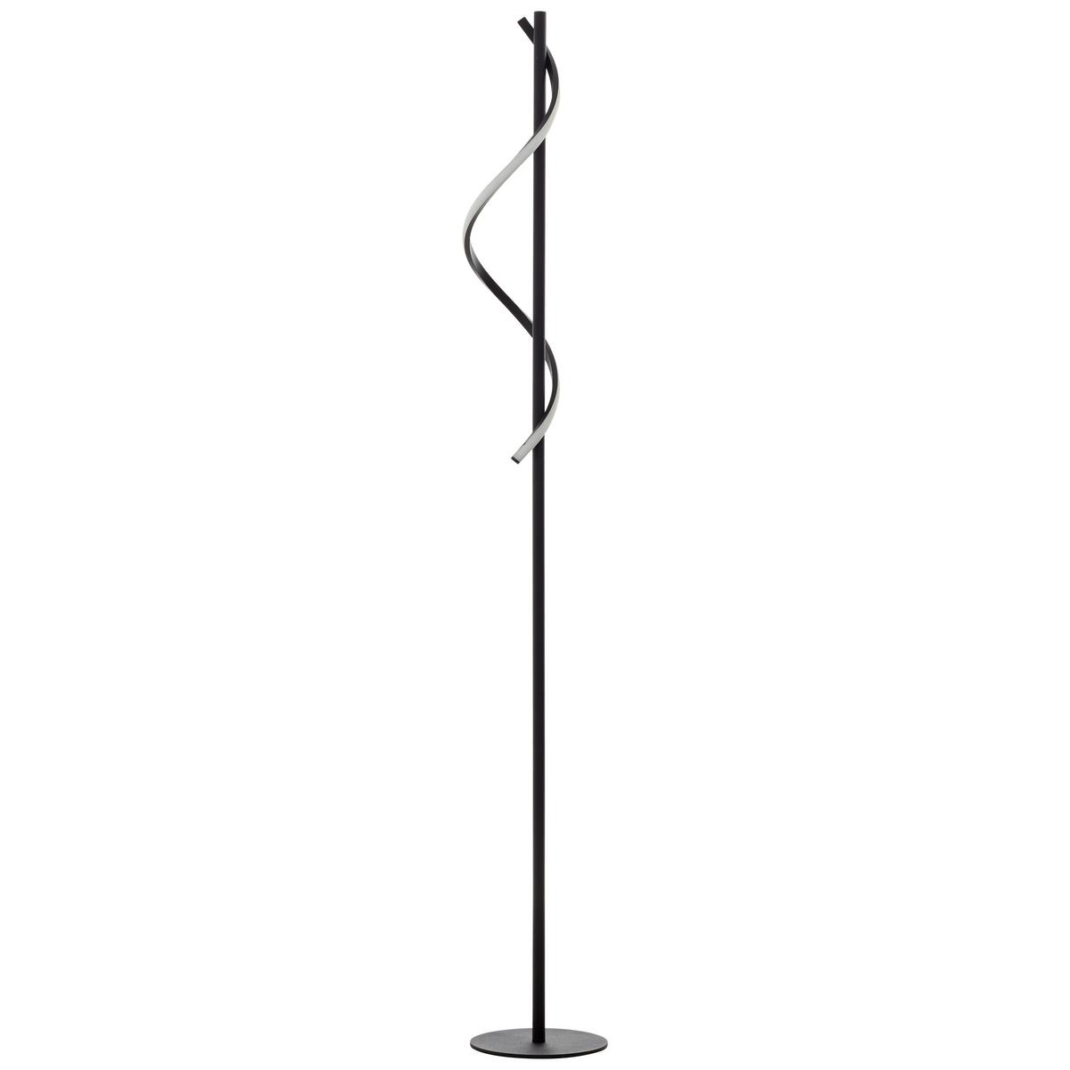 STANDLEUCHTE Eunice G99270/76 - Schwarz, Metall (20/20/150cm) - Brilliant