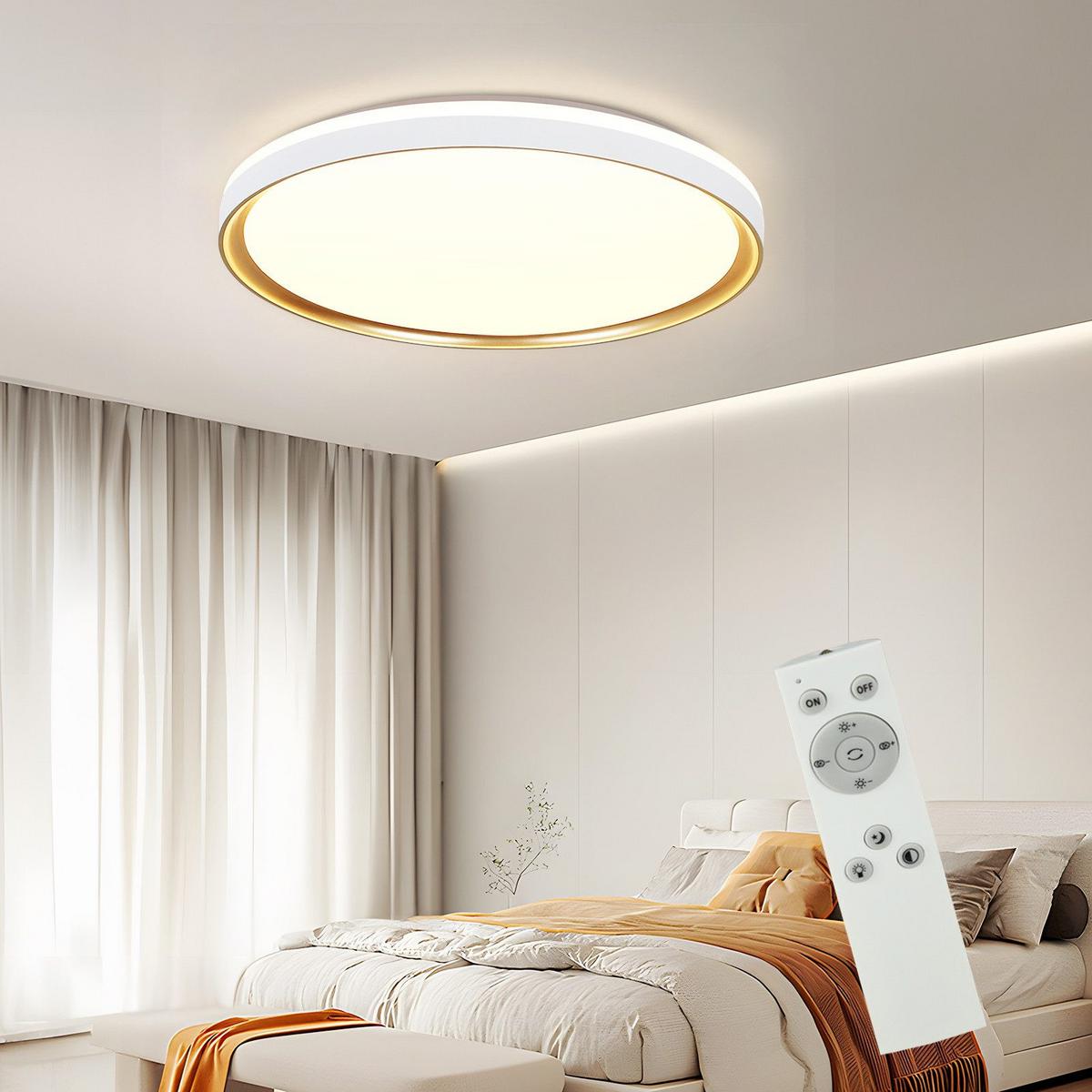 LED-DECKENLEUCHTE Daniel 30/30/6 cm - Weiß, Kunststoff (30/30/6cm) - Nettlife