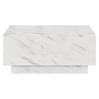COUCHTISCH Moon 90x60 - Creme, Holzwerkstoff (60/90/40cm) - MIRJAN24