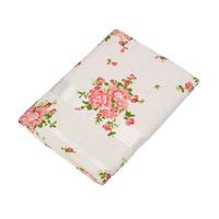 DUSCHTUCH Blumen creme 70/130 cm - Creme, Textil (70/130cm) - Homescapes