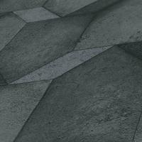 VLIESTAPETE Grau 53/1005 cm - Schwarz, Textil (53/1cm) - KUNSTLOFT