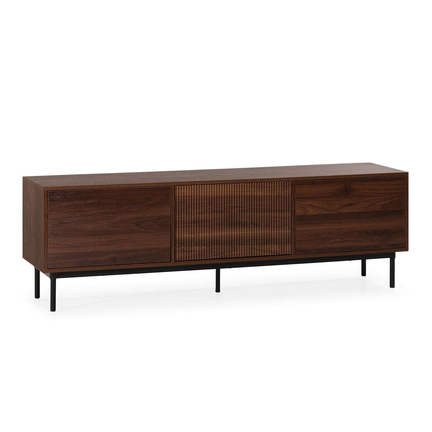 TV-ELEMENT Florida 3 türen Walnuss-Optik - Walnussfarben, Holzwerkstoff (160/50/40cm) - VS Venta-stock