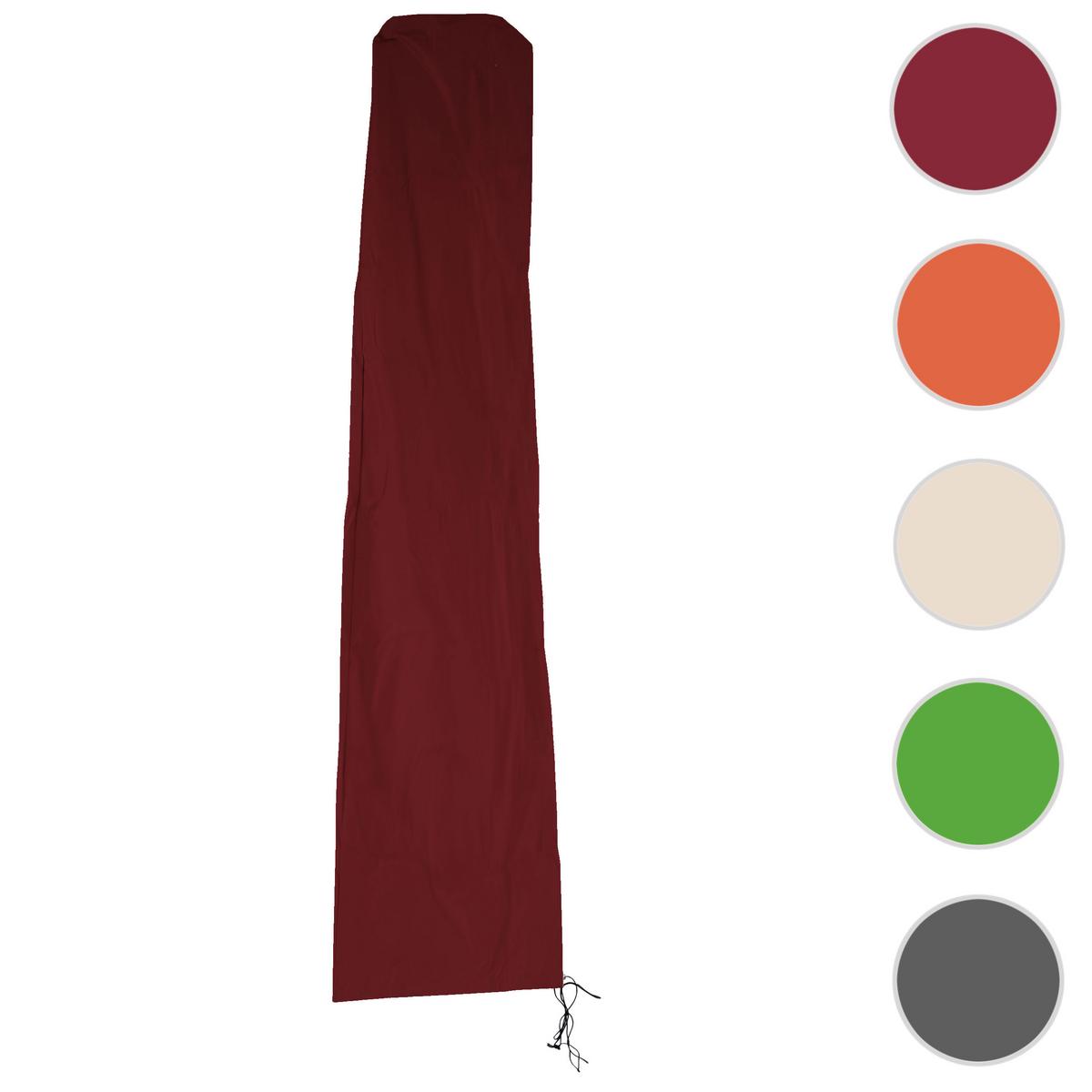 SCHUTZHÜLLE MCW FÜR AMPELSCHIRM Bordeaux - Bordeaux, Textil (60/270/60cm) - MCW