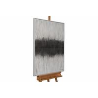 ACRYLBILD HANDGEMALT 75/100 cm - Grau, Textil (75/100cm) - KUNSTLOFT