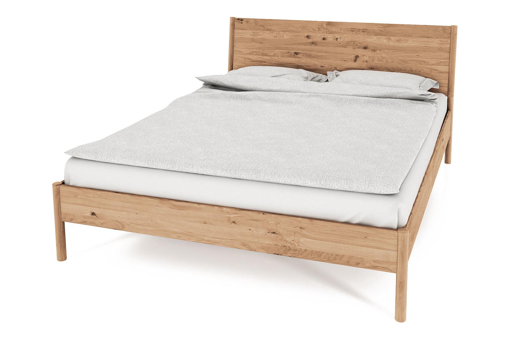 BETTGESTELL INA 80x200 Wildeiche - Eiche Bianco, Holz (80/200cm) - byoak