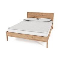 BETTGESTELL INA 80x210 Wildeiche - Eiche Bianco, Holz (80/210cm) - byoak