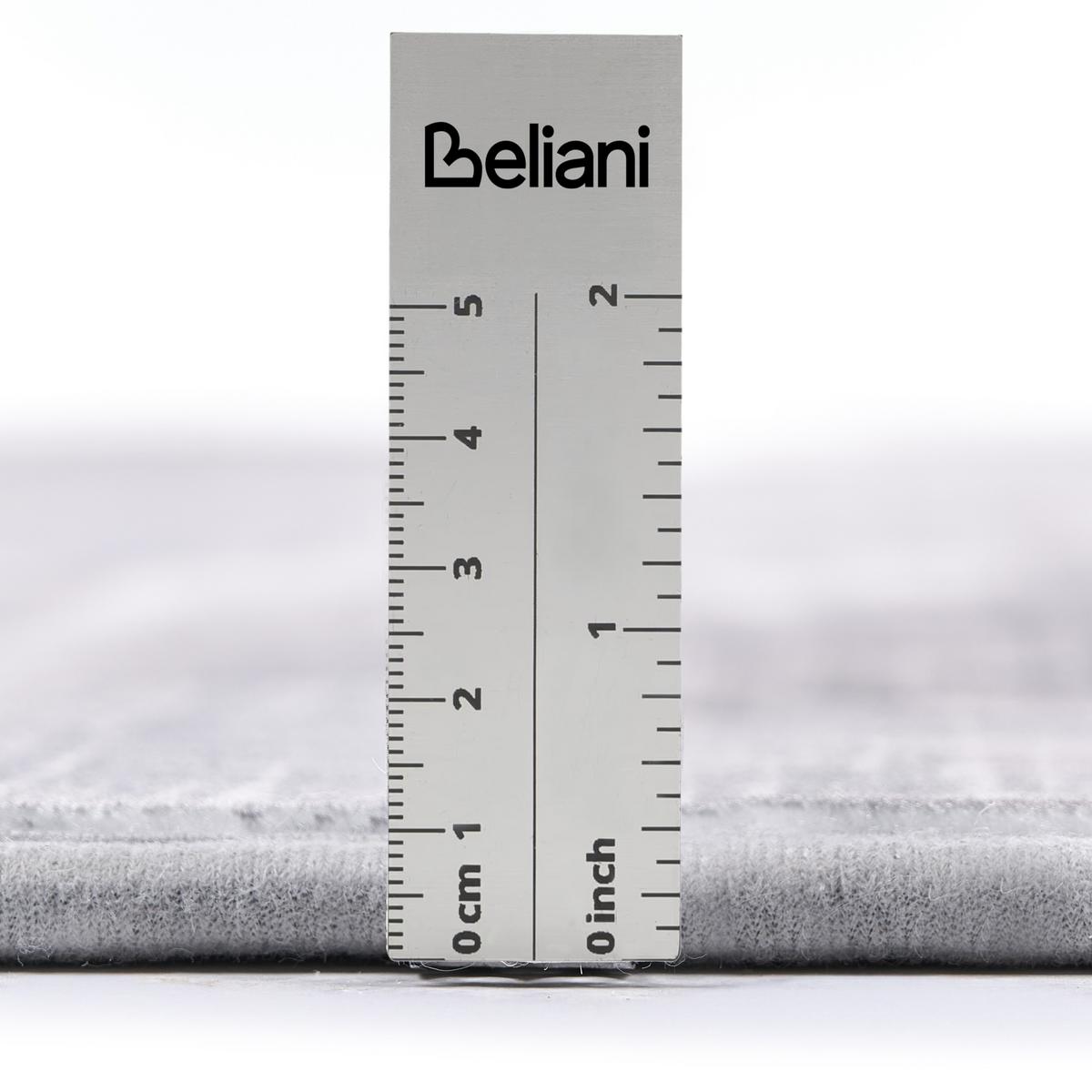 TEPPICH Grau 140/200 cm Beydag - Grau, Textil (140/200cm) - Beliani