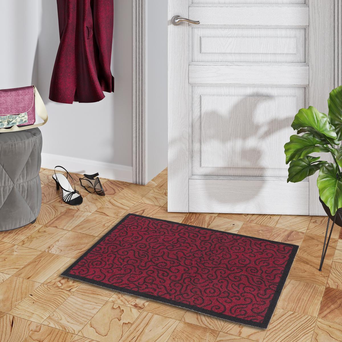 FUSSMATTE SAUBERLAUF SUPERCLEAN - Rot, Textil (40/60cm) - Pergamon