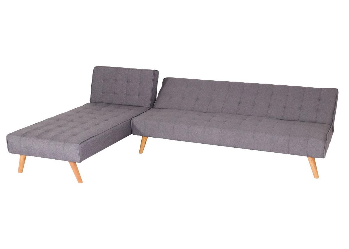 ECKSOFA Hellgrau - Hellgrau, Textil (256/176cm) - MCW