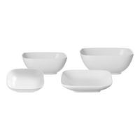 BEILAGENSCHALEN-SET Arena weiß 4-tlg. - Weiß, Keramik (2/2/2cm) - Ritzenhoff Breker