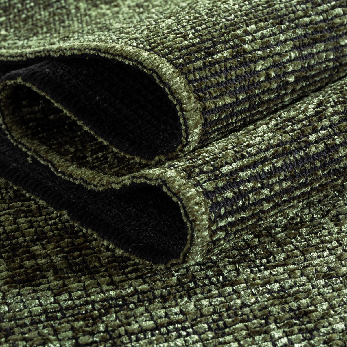 TEPPICH aus Baumwolle Waschbar KOFEL in Grün, einfarbig, 80 x 150 cm - Grün, Textil (150/80cm) - KADIMA DESIGN
