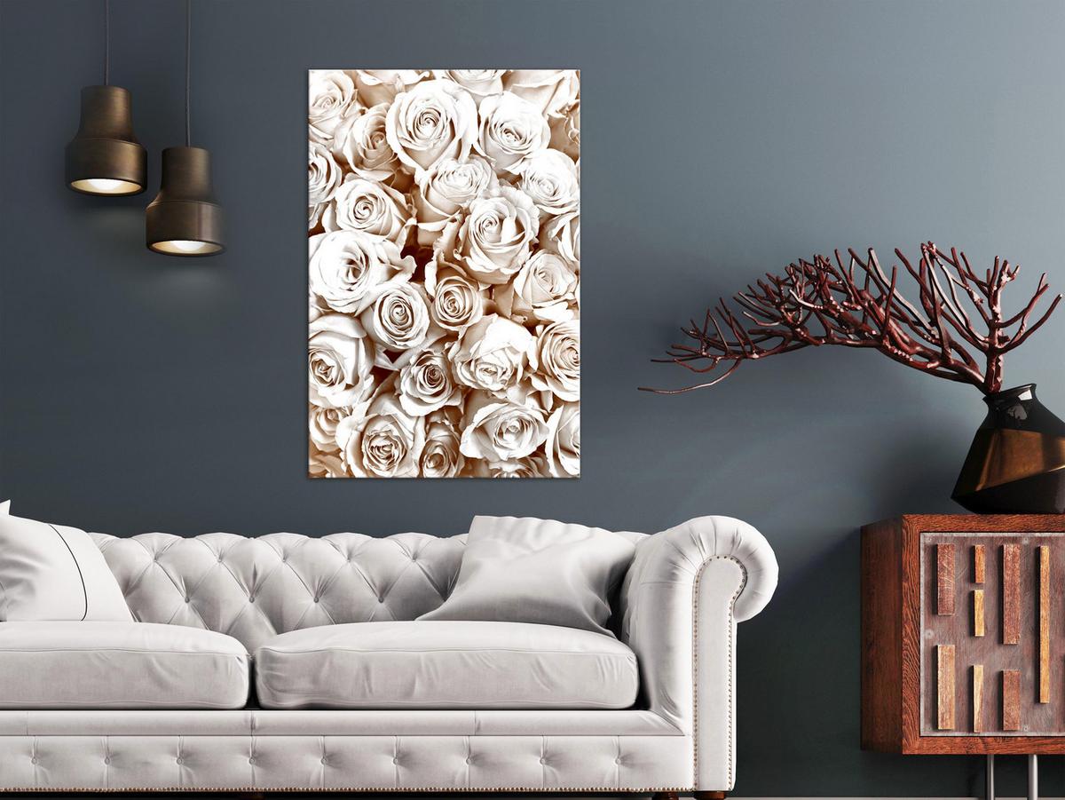 KUNSTDRUCK Beige 80/120 cm - Beige, Textil (80/120cm) - KUNSTLOFT