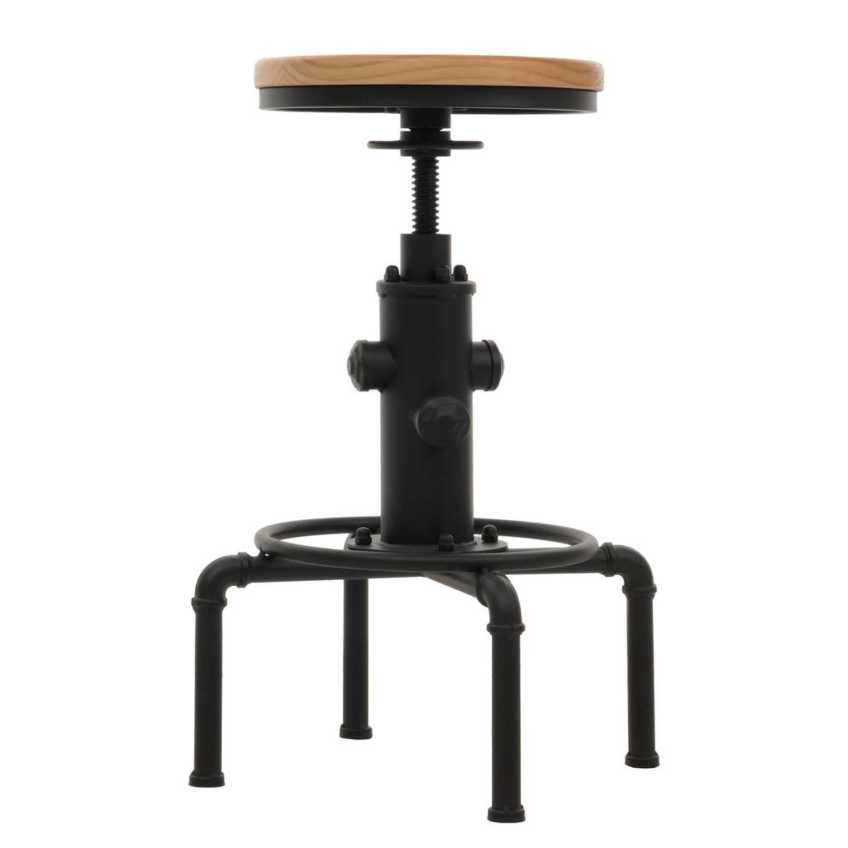 BARHOCKER Hellbraun 2er-Set - Hellbraun, Holz (34/85/34cm) - MCW