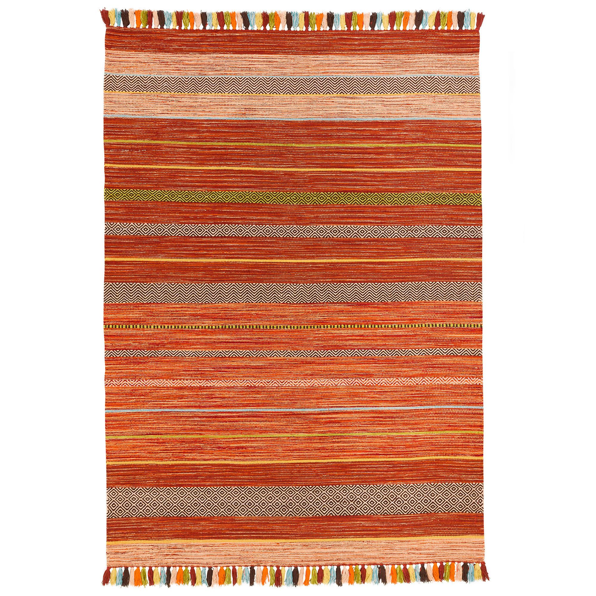 NATUR TEPPICH KELIM KALLEEN - Terracotta, Textil (170/240cm) - Pergamon
