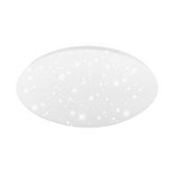 LED-DECKENLEUCHTE Jonas 30/30/7 cm - Weiß, Kunststoff (30/30/7cm) - ZMH