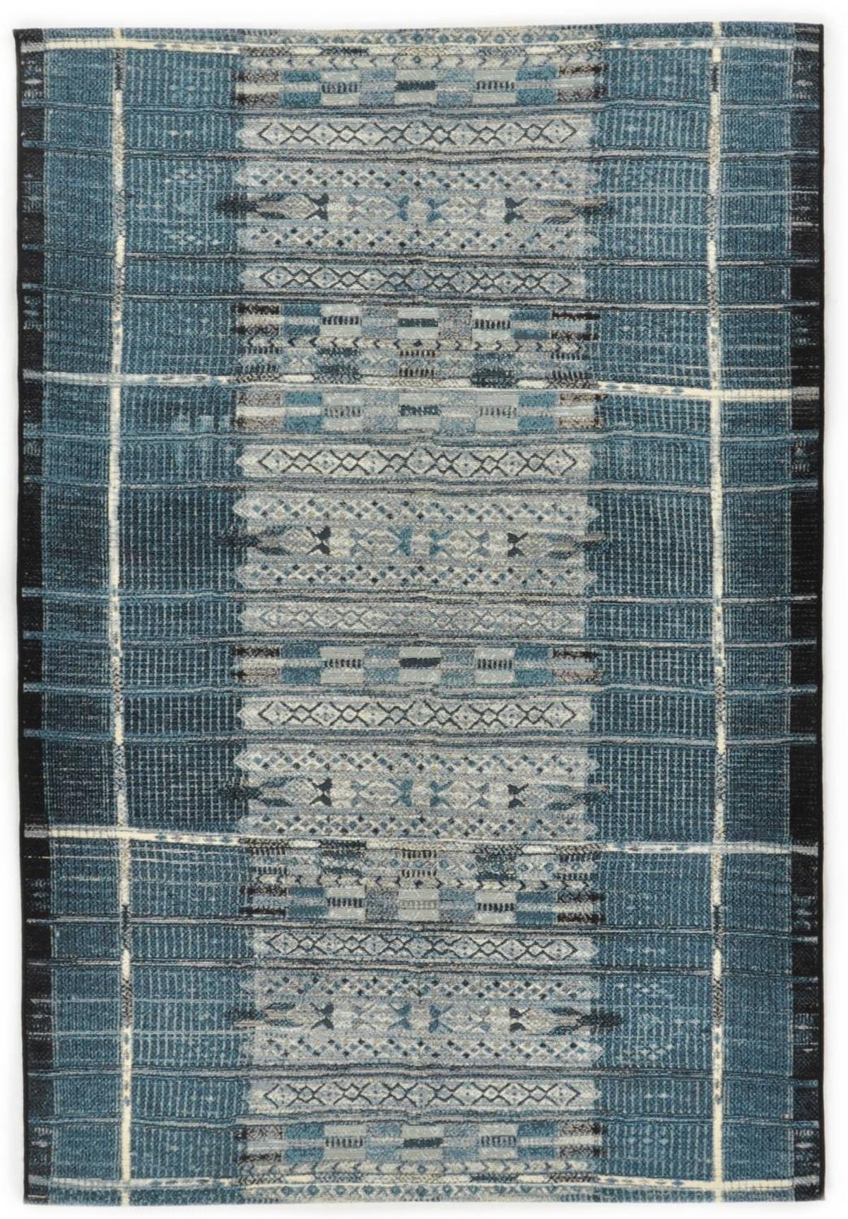 OUTDOORTEPPICH Aurora 200x285 cm - Blau, Textil (200/285cm) - Gino Falcone