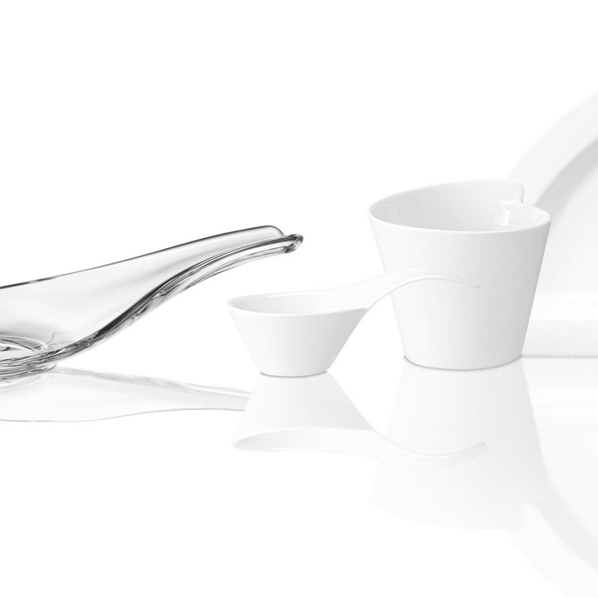 TEETASSE NewWave weiß 220 ml 6er Set - Weiß, Keramik (0.22L) - Villeroy & Boch