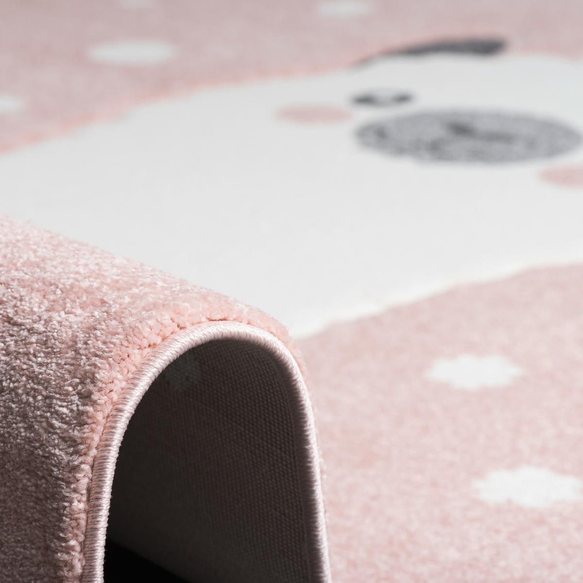 KINDER TEPPICH MAUI KIDS ALPAKA - Rosa, Textil (120/170cm) - Pergamon