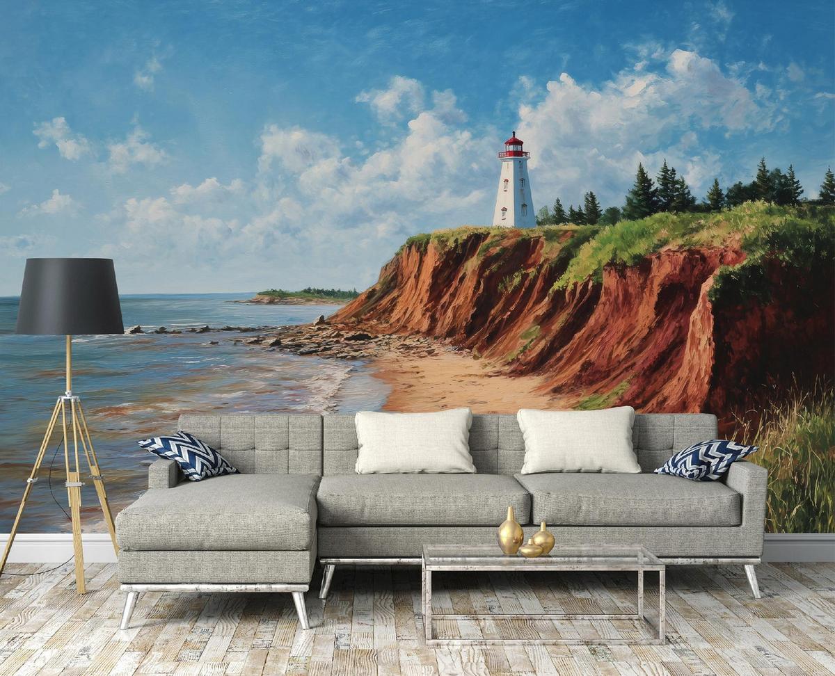 FOTOTAPETE Strand Meer Blau 350x250 cm - Multicolor, Papier (350/250cm) - Wallarena