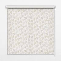 INNENROLLO - Fensterrollo - Rollo - 100x100 cm - Beige Herzen - Beige, Kunststoff (100/100/0.5cm) - TULUP