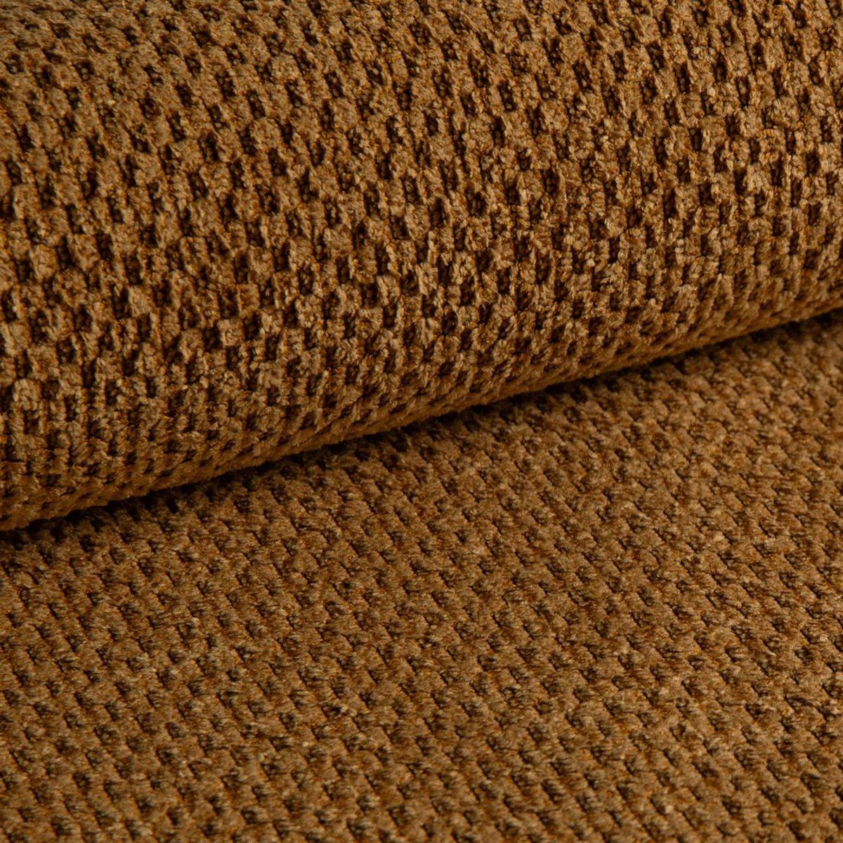 ECKSOFA Marios Mit Schlaffunktion - Rotbraun, Holzwerkstoff/Textil (260/202cm) - Fun Möbel