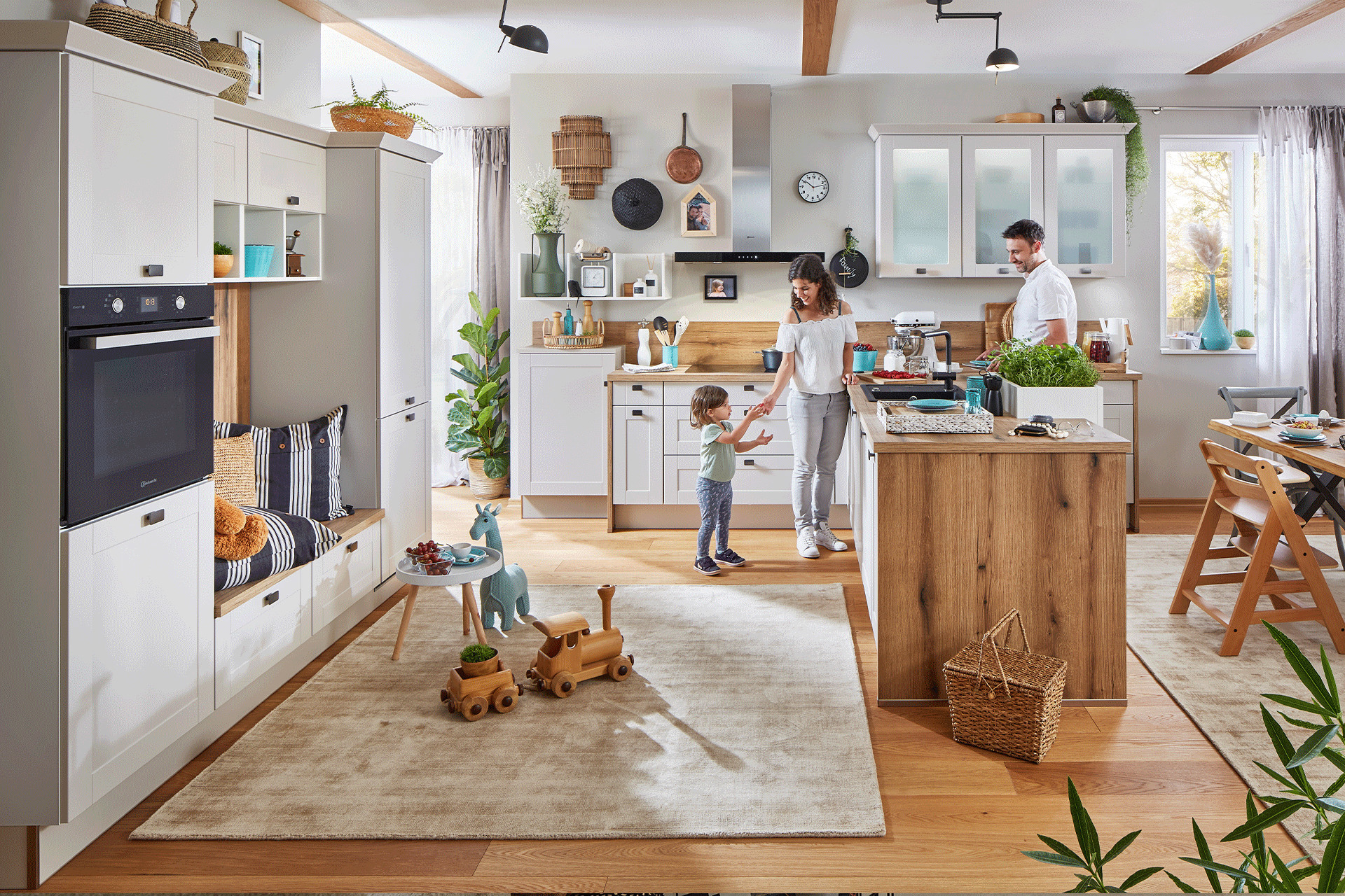 Küche für Familien günstig bei mömax