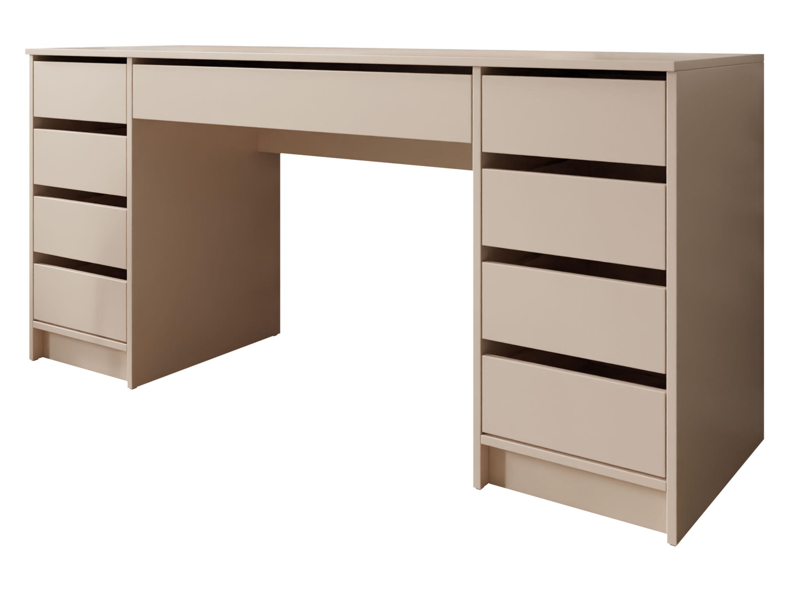 SCHREIBTISCH Ada Bis - Sandfarben, Holzwerkstoff (154/55/76cm) - MIRJAN24