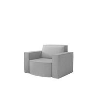SESSEL Palma Ascot Bukla - Creme, Holzwerkstoff/Textil (98/74/89cm) - Fun Möbel