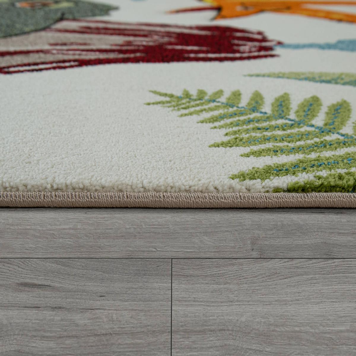 KINDERTEPPICH, mit Dino-Motiv, Grün, 120 x 170 cm - Grün, Textil (170/120cm) - KADIMA DESIGN