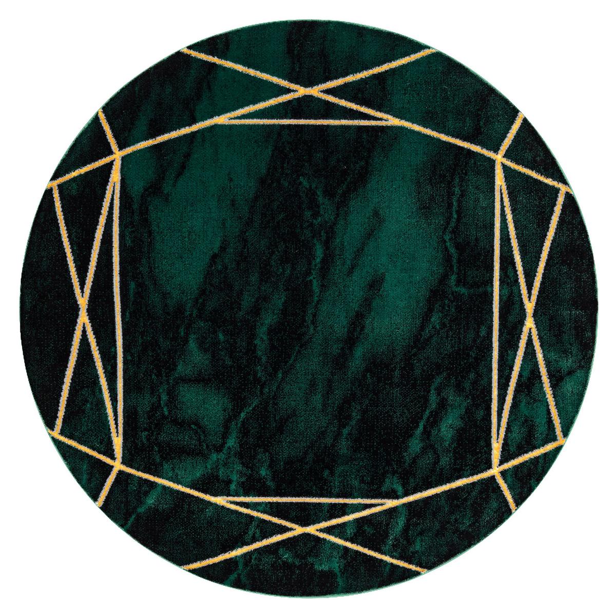 TEPPICH Emerald 160 cm - Pastellgrün, Textil (160/160cm) - rugsX
