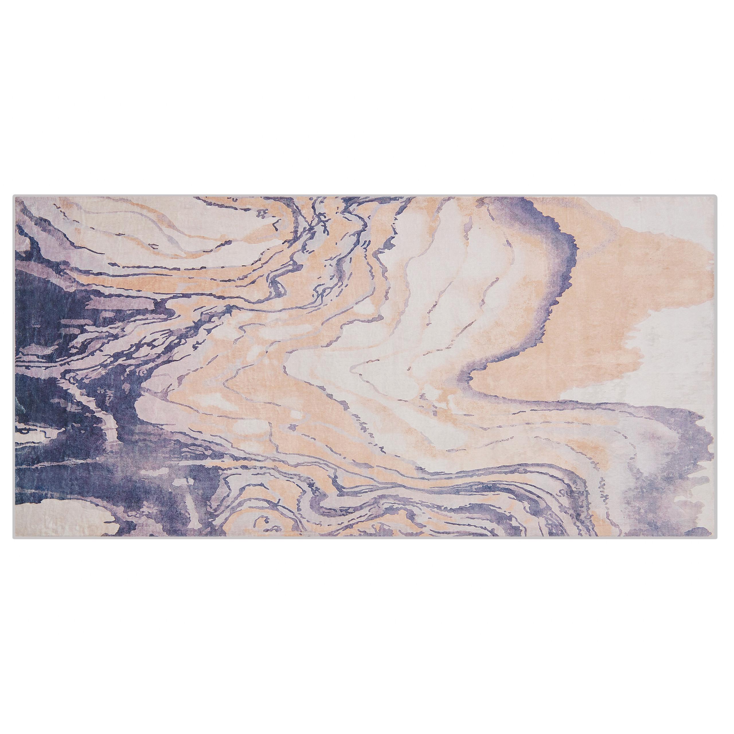 KURZFLOR-TEPPICH Gebze 150/80 cm - Multicolor, Kunststoff (80/150cm) - Beliani