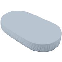 BABY Spannbettlaken 7in1 oval - Blau, Textil (73/125cm) - waldin