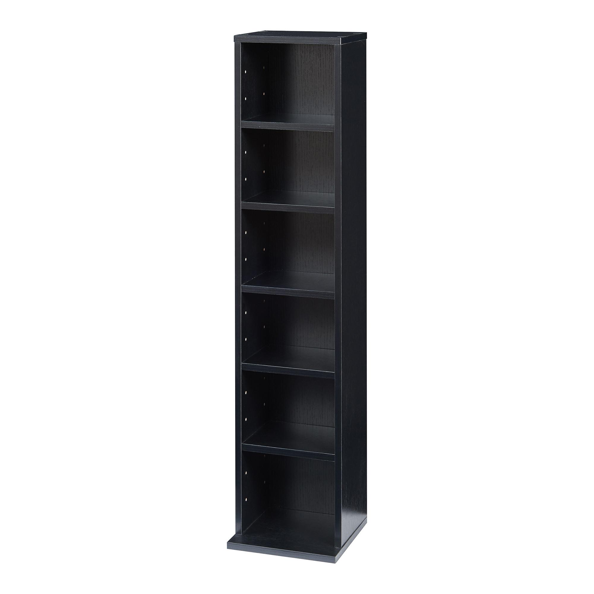 CD-REGAL Tynset - Schwarz, Holzwerkstoff (20/90/20cm) - [en.casa]