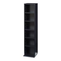 CD-REGAL Tynset - Schwarz, Holzwerkstoff (20/90/20cm) - [en.casa]