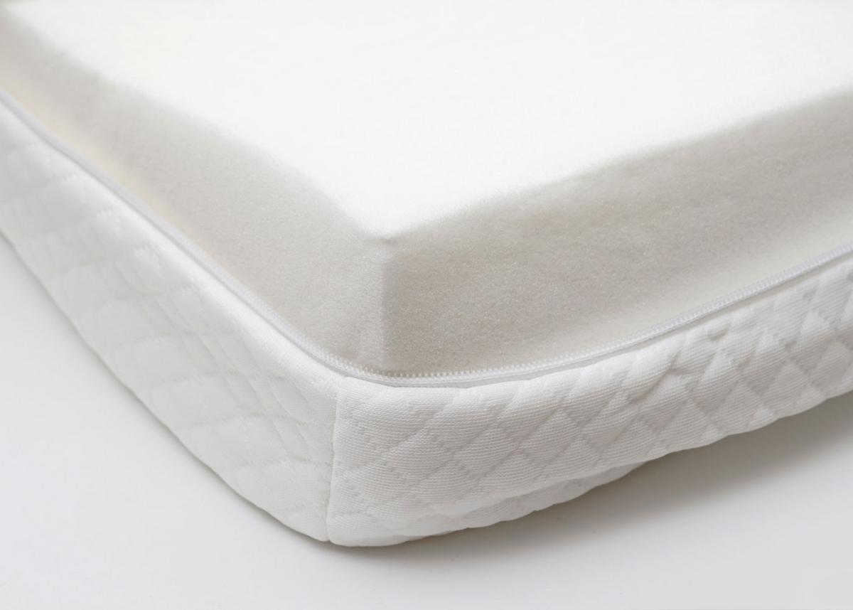 KALTSCHAUM-MATRATZENTOPPER 6CM Weiß - Weiß, Textil (200/140/6cm) - MCW