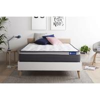 MATRATZE Actilatex plus Latex und Memory-Schaum 130 x 190 cm h4 - Weiß, Textil (130/190cm) - ACTISOM