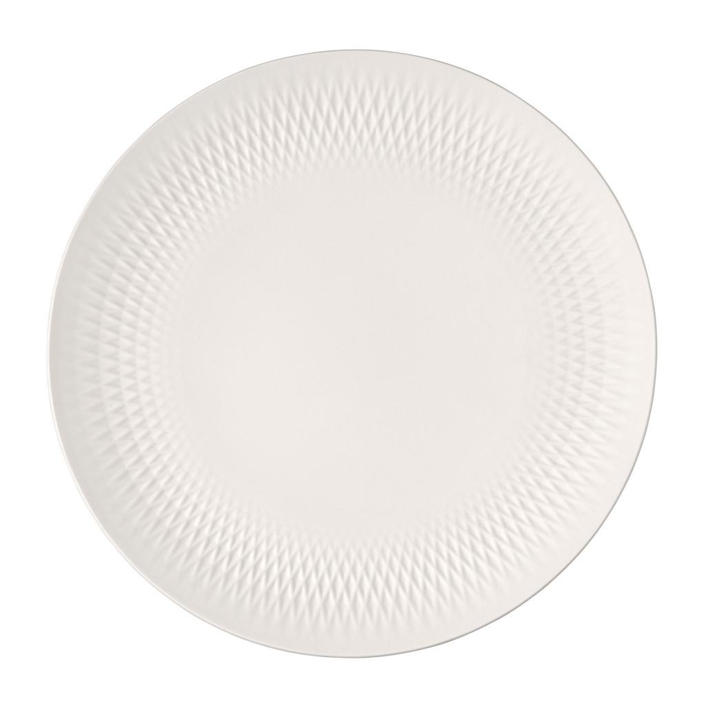 CENTERPIECE Manufacture Collier Blanc weiß ø 31,9 cm - Weiß, Keramik (31.9cm) - Villeroy & Boch