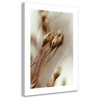 KUNSTDRUCK Beige 60/90 cm - Beige, Textil (60/90cm) - KUNSTLOFT
