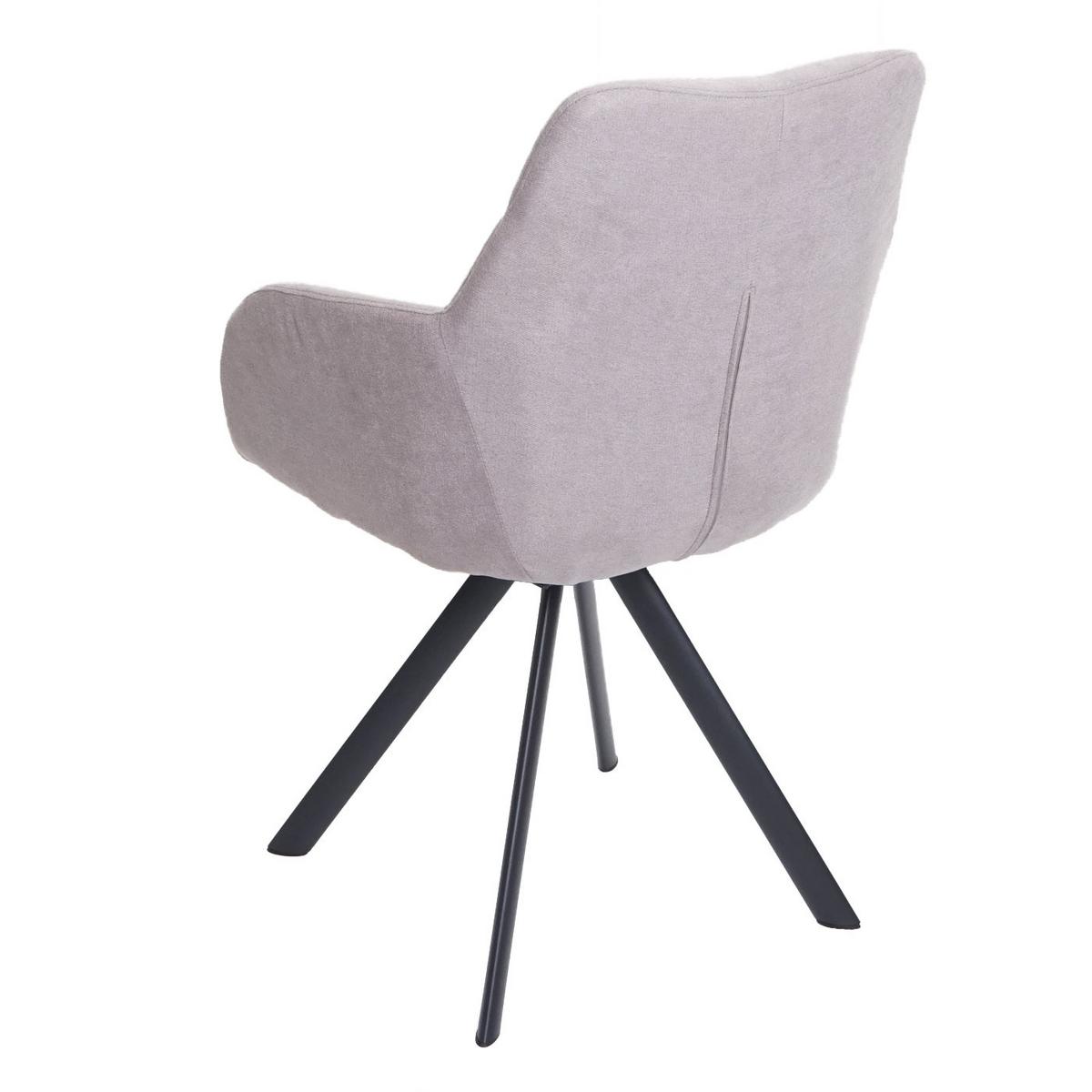 ESSZIMMERSTUHL Cremeweiß - Beige/Weiß, Textil (57/94/47cm) - MCW