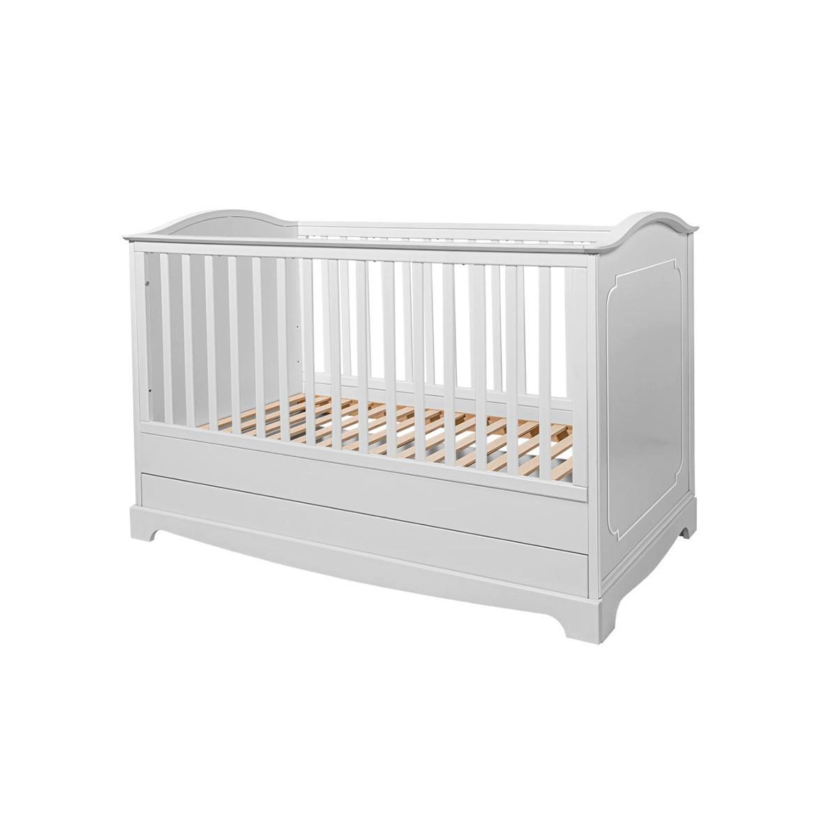 BABYZIMMER 2-teilig Royal Weiß - Weiß, Holzwerkstoff (78/97/149cm) - Petits-meubles
