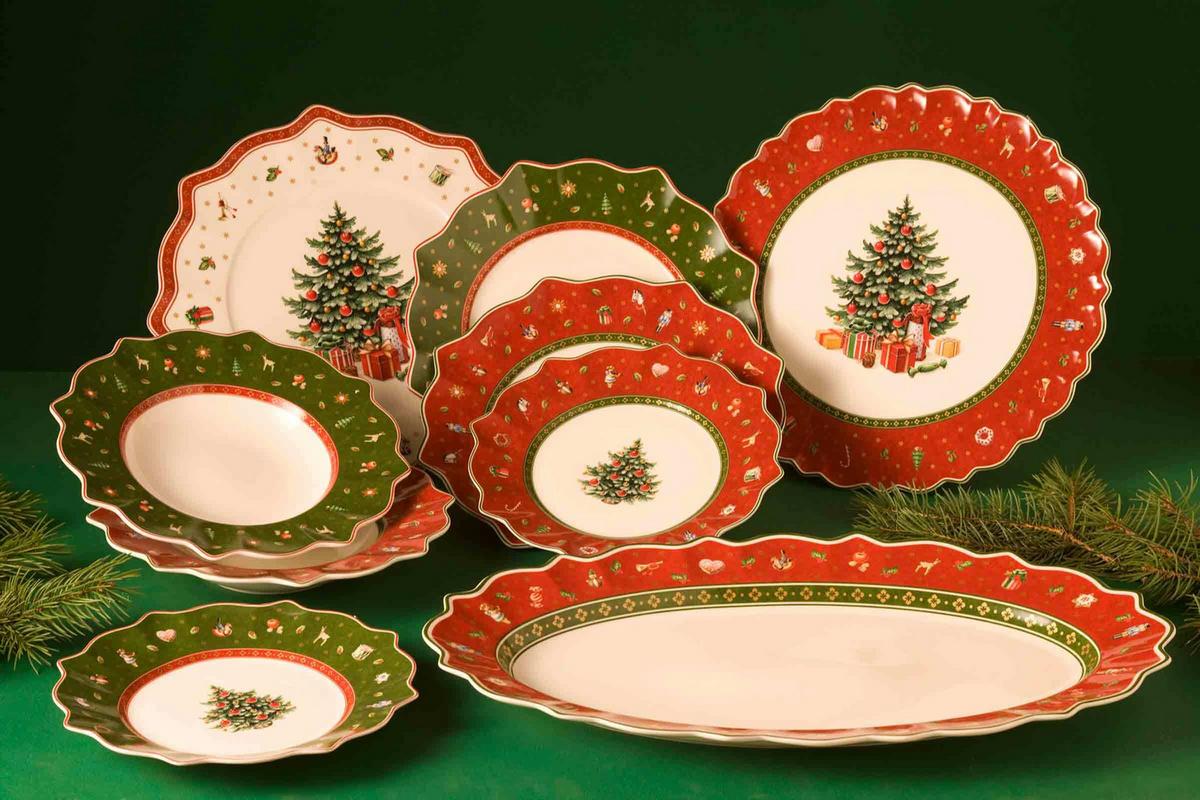 SUPPENTELLER Toy's Delight grün ø 26 cm 6er Set - Grün, Keramik (26cm) - Villeroy & Boch