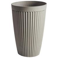 BLUMENTOPF Beige Kola - Beige, Kunststoff (60cm) - Beliani