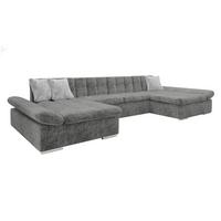 WOHNLANDSCHAFTEN Alia Premium - Chromfarben/Greige, Holz/Kunststoff (360/75/160cm) - MIRJAN24