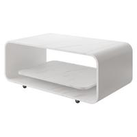 COUCHTISCH Elio - Weiß, Holzwerkstoff (100/50/41cm) - MIRJAN24