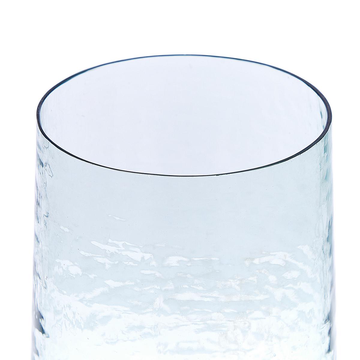 DEKOVASE Glas transparent Kulche - Transparent, Glas (25cm) - Beliani